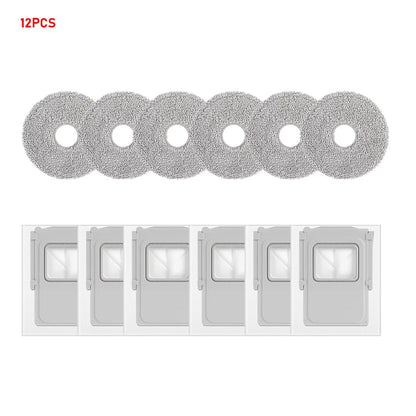 Vacuum Cleaner Part For DJI ROMO P ROMO S ROMO A Filter Mop Pad Dust Bag Roller Side Brush Cleaning Accessories Spare Part