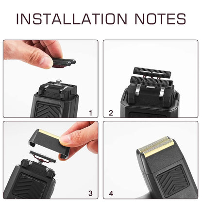 Accessories Replacement Foil Blade Compatible with Wahl 5 Star Electric Shaver (8164) Head & Blade set