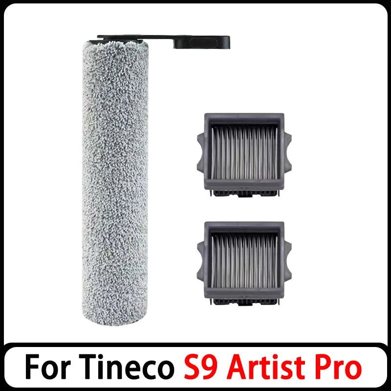 For Tineco FLOOR ONE S9 Artist Pro Wet Dry Vacuum Cleaner Water Tank Brush Roller And HEPA Filter Parts