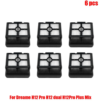 Dreame H12 Pro / H12Plus / H12 Dual Soft Brush Spare Parts Wet Dry Vacuum Cleaner Roller Hepa Filter Accessories
