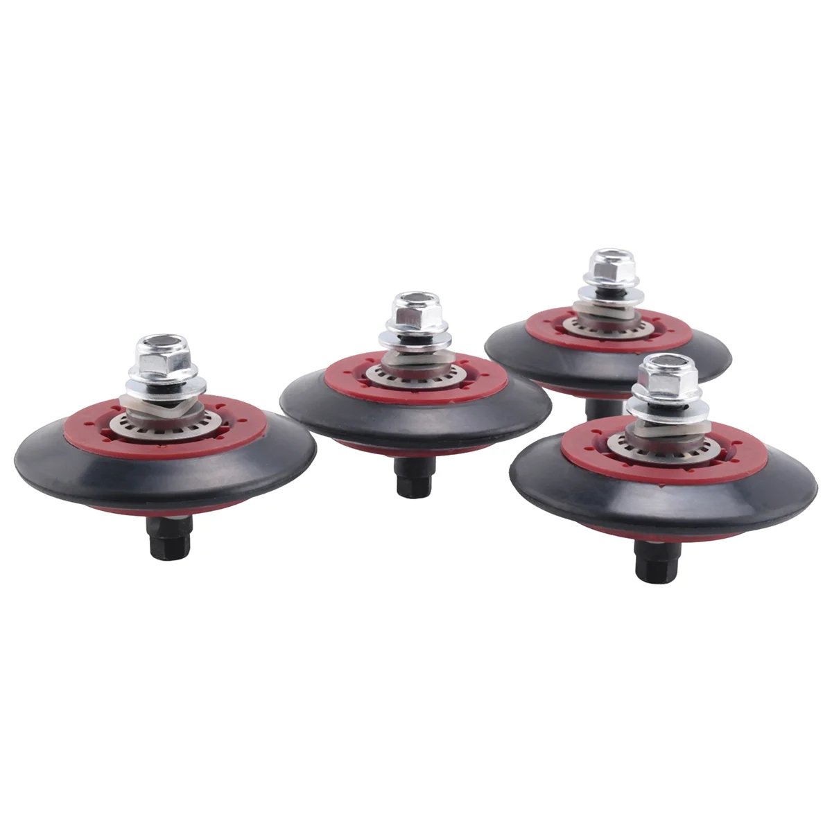 4 Pack of 4581EL2002C Dryer Drum Roller Assembly Compatible with LG, Kenmore, GE Replace Part 4581EL3001C, PS8260240