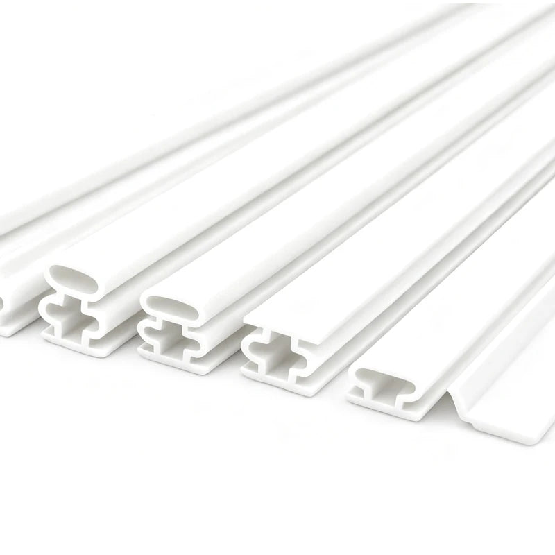 6meter Silicone Rubber Sealing Strip Crash 10x6/8/10/12/15mm Soundproof Door Thong Strip Security Door/ Window Sealed Slot Type