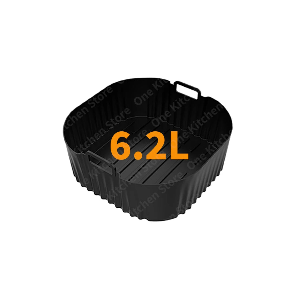 Separating Air Fryer Mold for Philips Series 2000 NA230/00 COSORI 5.5L/6L/6.2L Reusable Flat Air Fryer Liner Baking Accessories