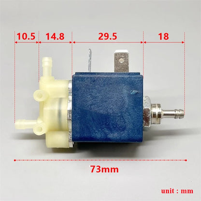 JLT P3T0301 AC 220V-240V 230V 3-Way Electric Solenoid Valve N/C N/O High Pressure Coffee Machine Steam Hot Water Solenoid Valve