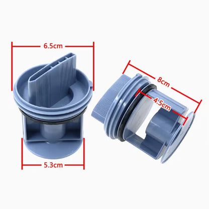 Washing Machine Water Pump Filter Plug Knob For Siemens Compatible with Bosch IQ300 IQ500 IQ700 Drain Pump Filter Cover Drain Plug