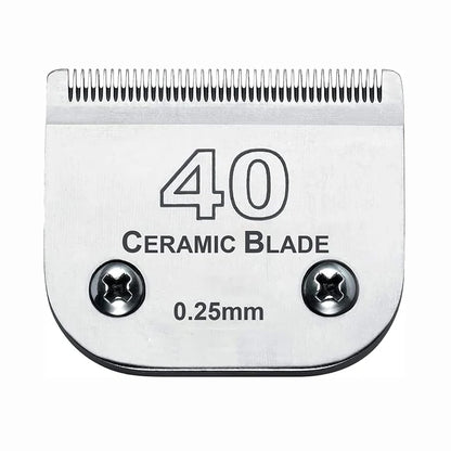 #40 Replacement Clipper Blade Compatible with Andis / Wahl / Oster Clippers