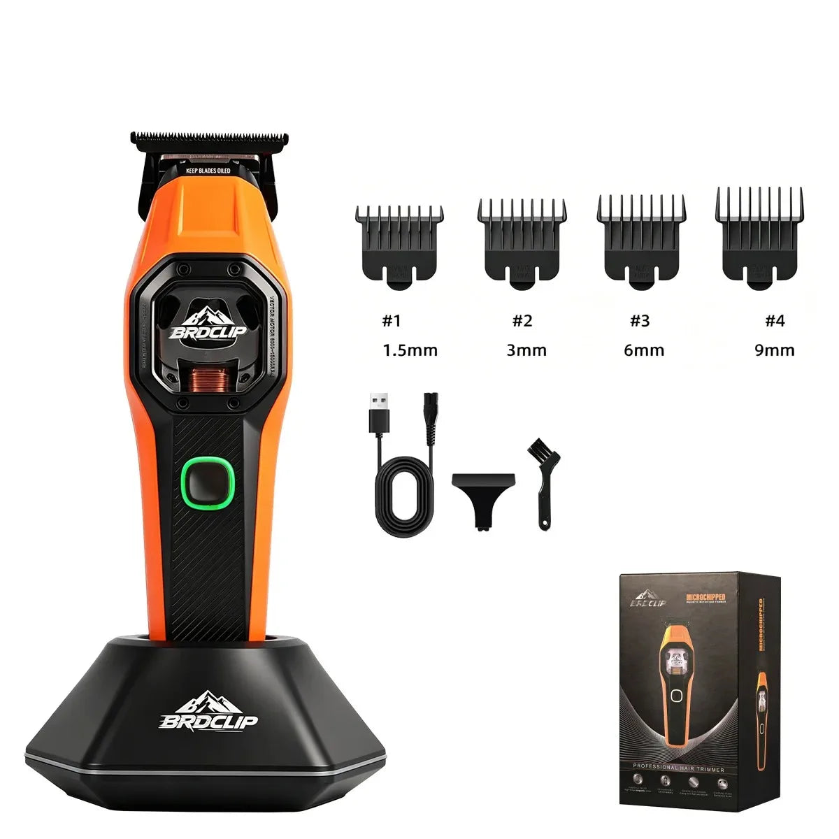 Cordless Hair Trimmer — BRD-2601 / BRD-2602 / BRD-2603 Options