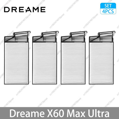 Dreame X60 Max Ultra Accessories Main Side Brush HEPA Filter Mop Cloths Dust Bag Vacuum Cleaner Replacement Spare Parts