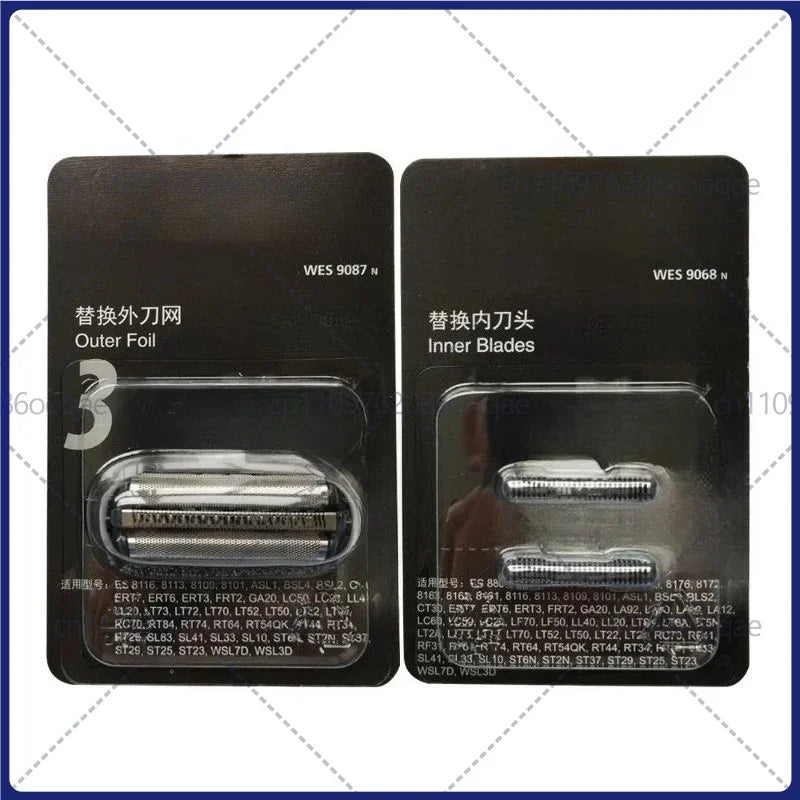 Compatible with Panasonic Shaver WES9087 WES9068 ES-SL41 BSL2 SL10 ASL1 ST23 ST25 ST29 RT25 RT34 RT44 Cutter Head Mesh Blade