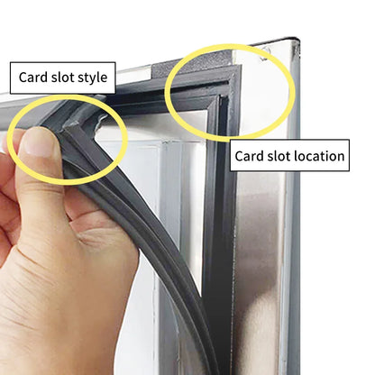 Refrigerator Door Seal — 4m — Rubber Magnetic — Custom Size