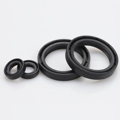 TC 15 16 17 18 19 20 21 22 23 24 ID Rubber NBR Grooved U Lips Spring Joint Gasket Ring Sealing Rotary Shaft Skeleton Oil Seal