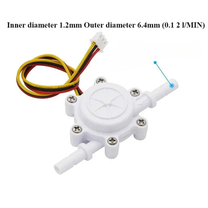 Coffee machine flowmeter, water dispenser flowmeter sensor, tower interface Hall sensor, 2 points