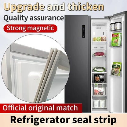 Refrigerator Door Seal — 2m — Rubber Magnetic — Custom Size