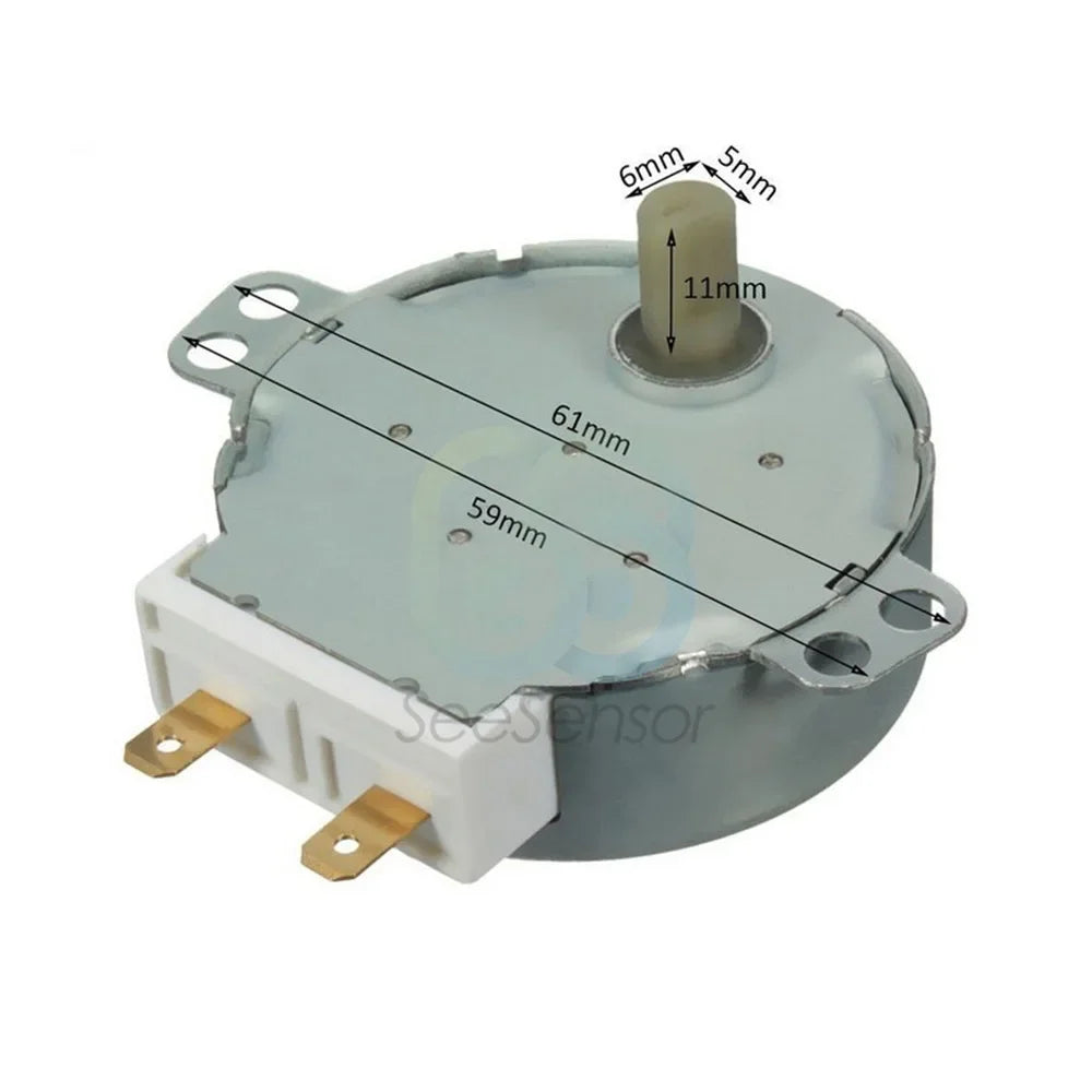 TYJ50-8A7 49TYZ-A2 Microwave Turntable Motor 220-240V 4W 50Hz CW/CCW Oven Tray Synchronous Motor for Air Blower