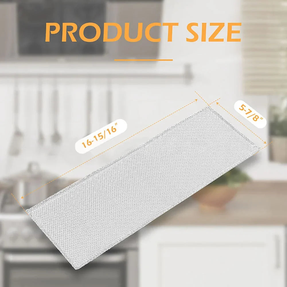 2PCS Aluminum Range Hood Grease Filter For S99010370 / 99010370 / AP5950107 Kitchen Appliances Range Hood Parts
