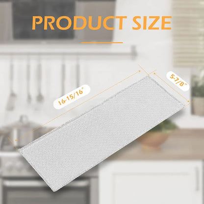 2PCS Aluminum Range Hood Grease Filter For S99010370 / 99010370 / AP5950107 Kitchen Appliances Range Hood Parts