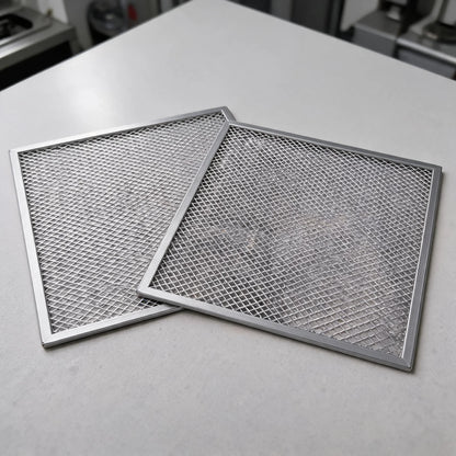 2PC Active Carbon Filter 11.8x11.3 Inch Metal Mesh For Nutone Range Hood QT2000 WA6500 99010317 Ductless Ventilation Replacement