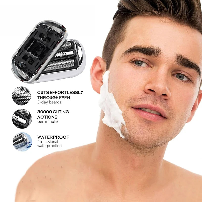 73S Replacement Shaver Head Compatible with Braun Series 7