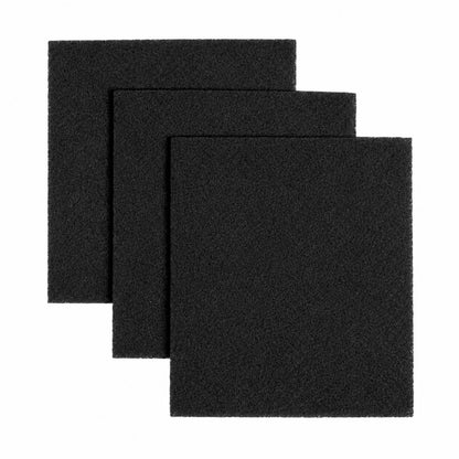 10 Pieces Activated Carbon Fiber Filter Pad Easy to Install Range Hood Replacement Filter Lightweight