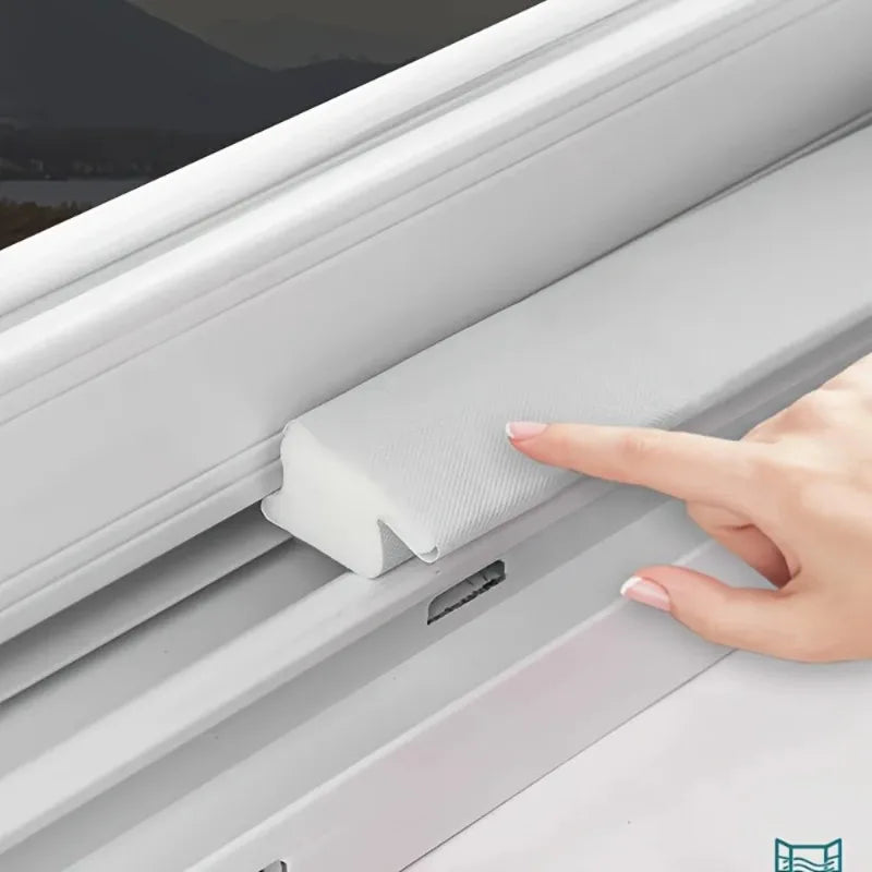 TPU Seal Strip Set for Sliding Windows and Door Windproof Soundproof Dustproof for Outer Inner Middle Gap Door Bottom