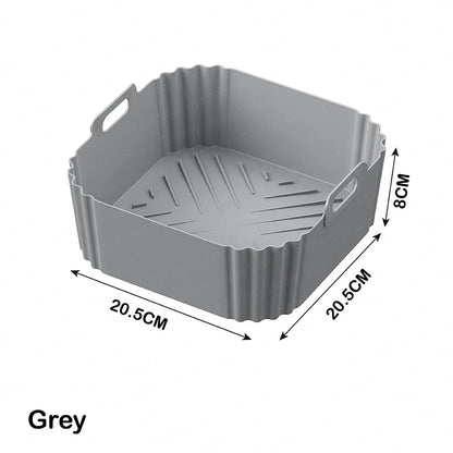 8.86IN/20CM Air Fryer Silicone Liners for Ninja AF140/AF14/ AF180/AF181 Non-Stick Airfryer Baking Tray for Philips HD9270 Basket