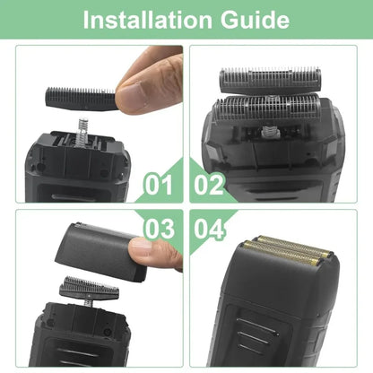 Professional Shaver Replacement Head Cutter Bar Replacement Compatible with Wa*hl Vanish Shaver 8173-700