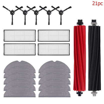 Compatible with Roborock S8 PLUS S8+ S8 Pro Ultra Robot Vacuum Cleaner HEPA Filter Roller Brush Side Brush Mop Pads Dust Bags Spare Parts