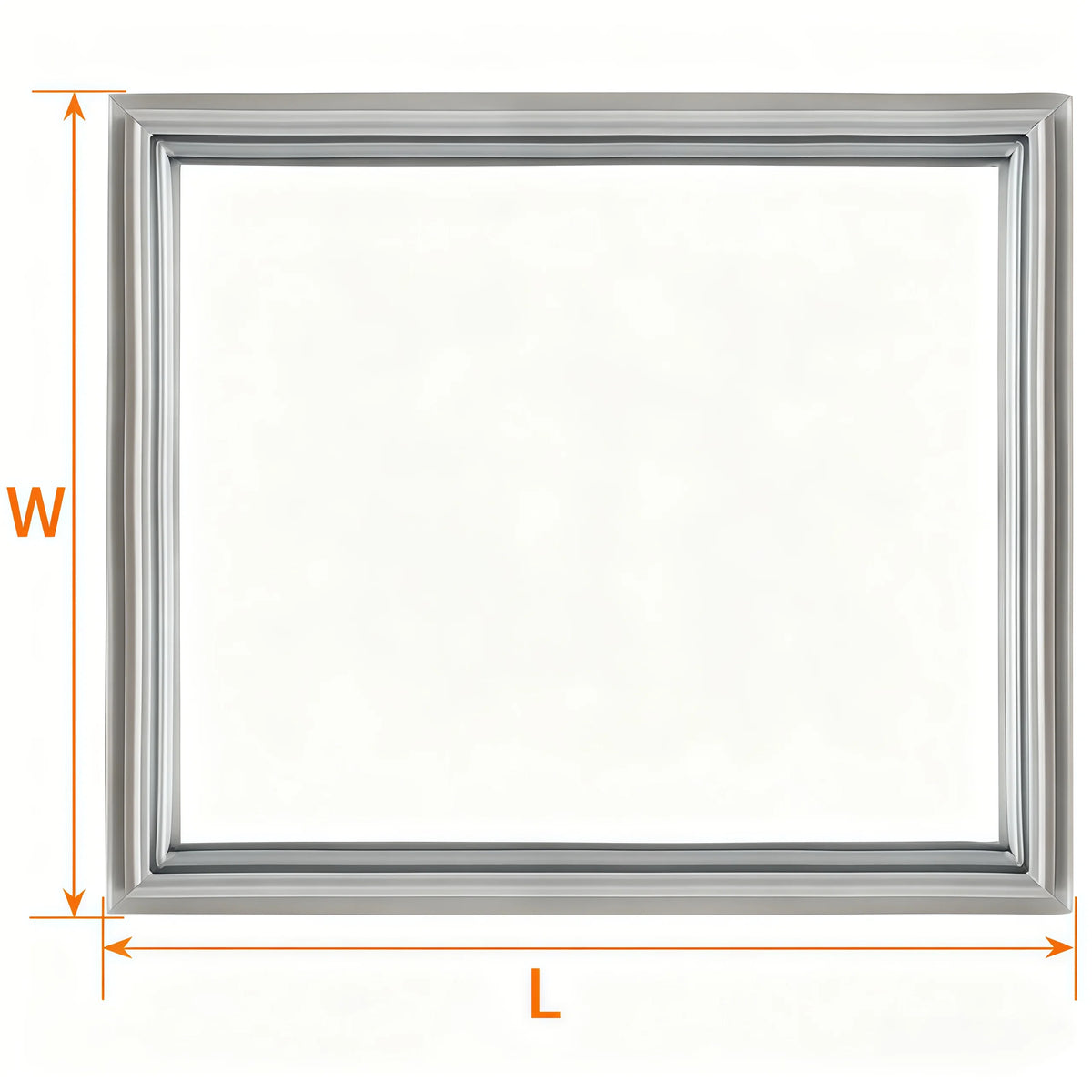 Refrigerator Door Seal — 5M — PVC Magnetic — Custom Size
