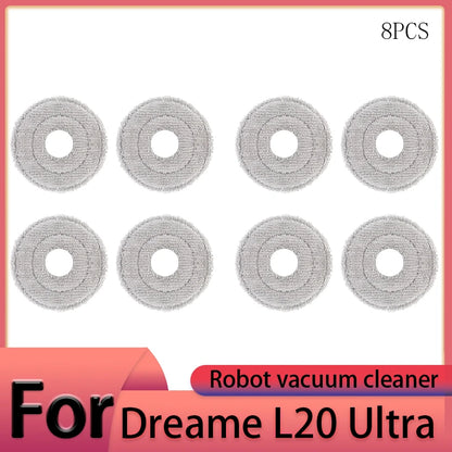 Dreame L20 Ultra Robot Vacuum Cleaner Accessories Main Brush Side Brush HEPA Filter Mop Cloths Dust Bag Spare Par