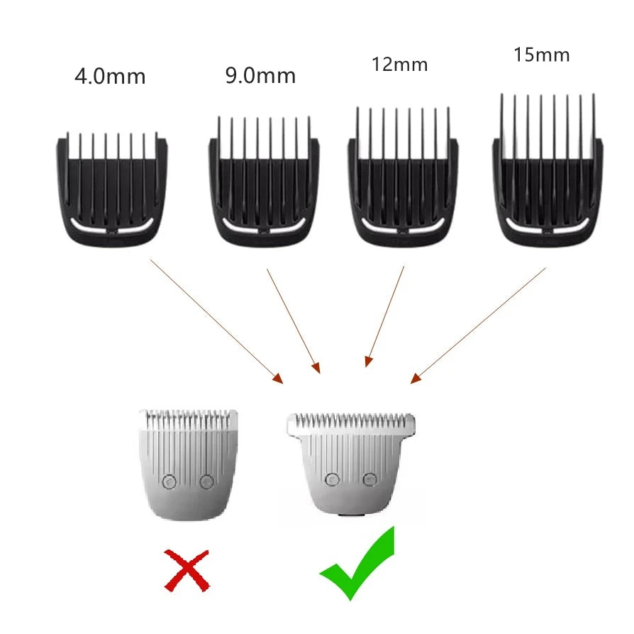 Replacement Blades, Heads & Guide Combs Compatible with Philips Trimmers