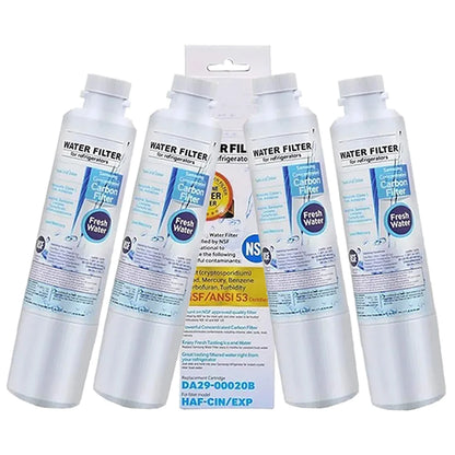 Replacement Refrigerator Filter DA29-00020B HAF CIN EXP 46-9101 High Performance Cartridge Packaging with three-star logo