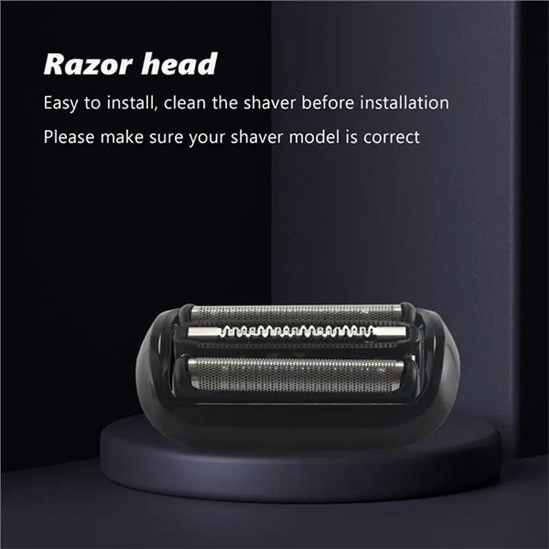 53B Replacement Shaver Head Compatible with Braun Series 5 / 6