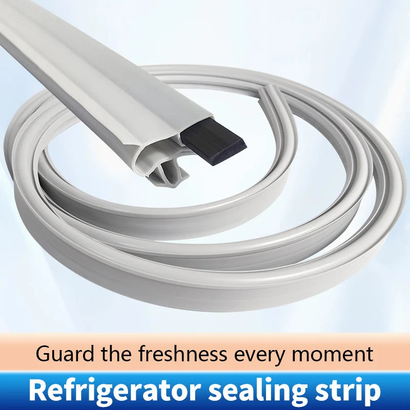 Refrigerator Door Seal — 2.5m Magnetic — Uncut Strip