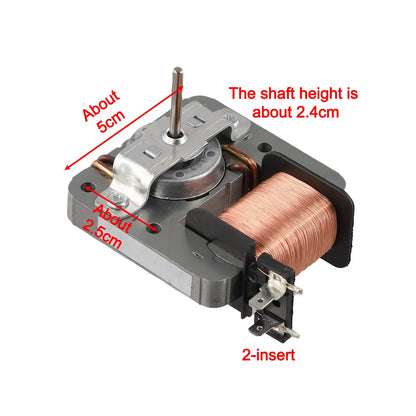 1PC For-Media Microwave Oven Cooling Fan Motor MDT-10CEF / YZ-E6120-W51D 220-240V 18W Microwave Oven Replacement Accessories