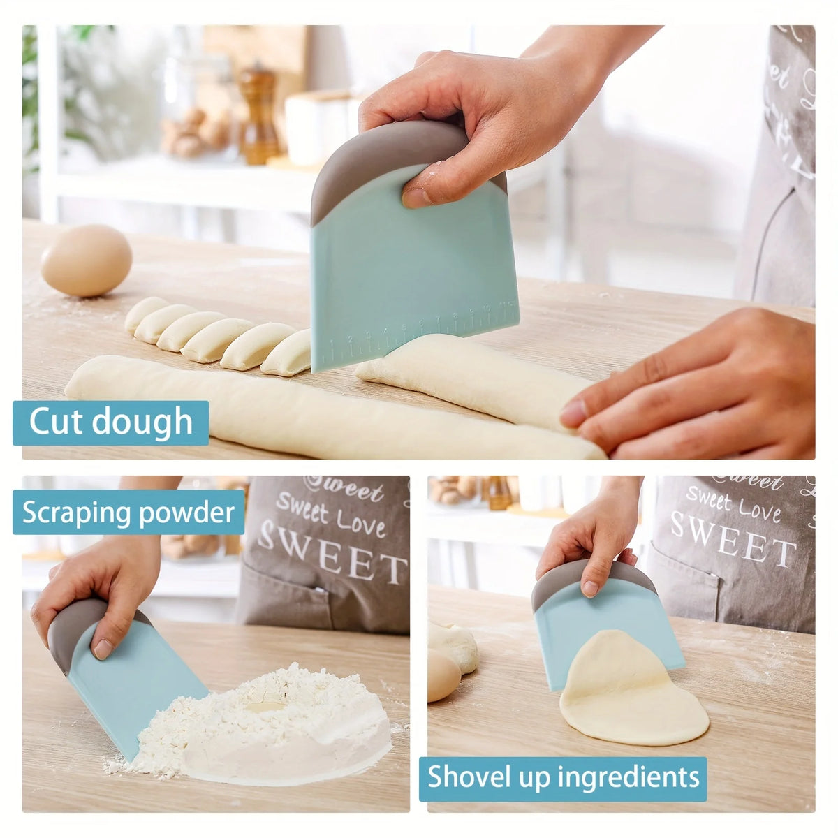1pc Versatile Baking Tool Set Cake Cream Spatula Dough Knife and Butter Scraper with Smooth Edges for Perfect Results
