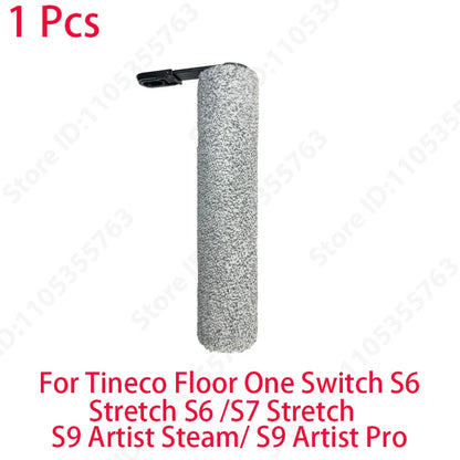 For Tineco Floor One Switch S6/Stretch S6 /S7 Stretch/ S9 Artist Steam/ S9 Artist Pro Wet Dry Vacuum Cleaner Roller Brush Filter