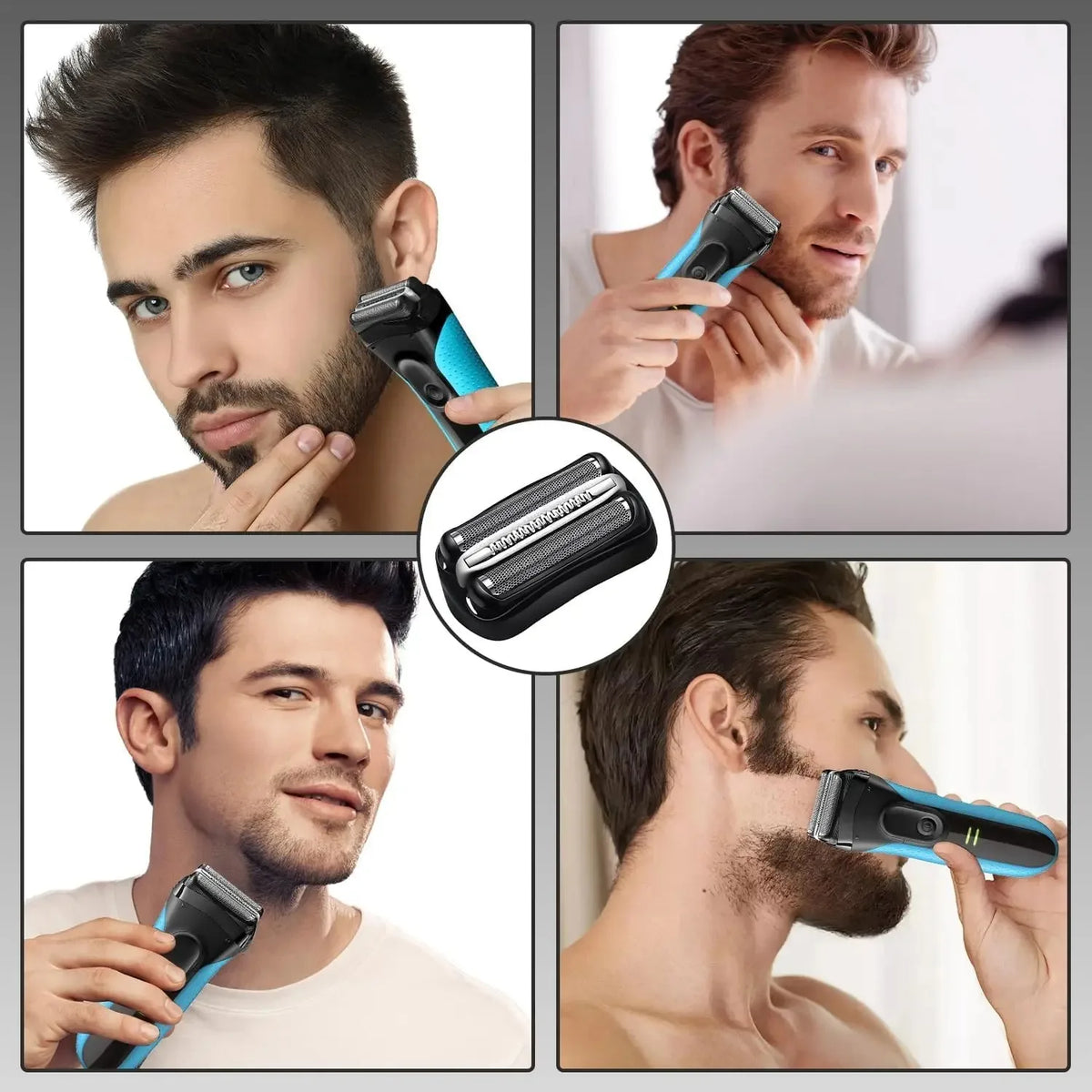 32B Replacement Shaver Head Compatible with Braun Series 3