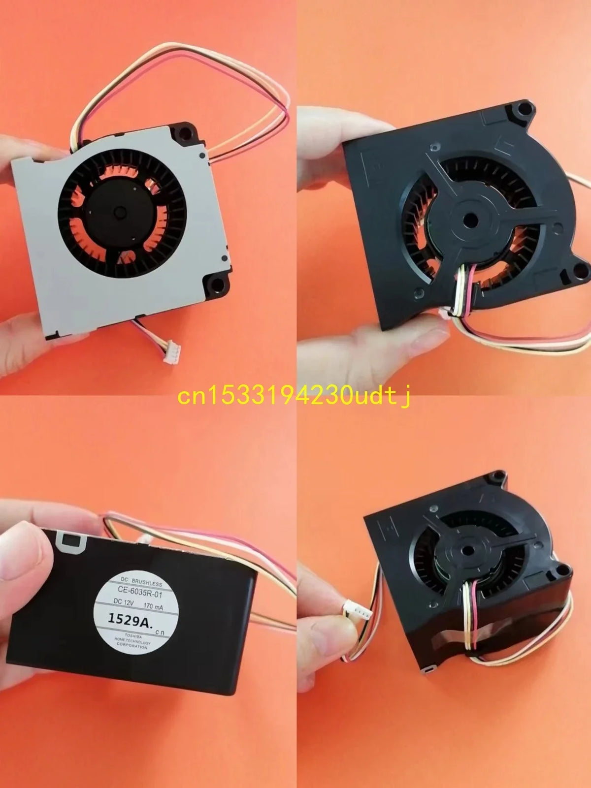 CE-6035R-01 06035GS-13M-EU Projector Fan Compatible with Epson CB-X05 X05E W05 U05 S05 8423A Fan