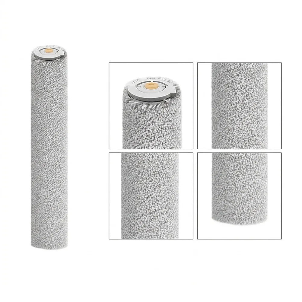Replacement Roller Brush Mop For Qrevo For Edge 2 Flow Robot Vacuum Cleaner Fiber Cleaning Accessory Parts Set