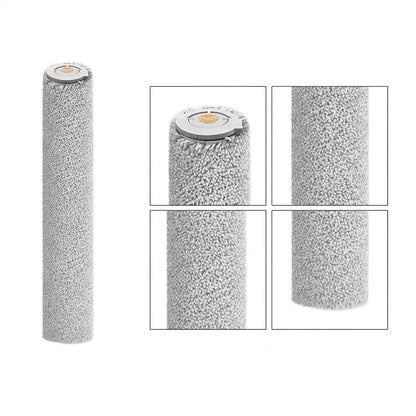 Replacement Roller Brush Mop For Qrevo For Edge 2 Flow Robot Vacuum Cleaner Fiber Cleaning Accessory Parts Set
