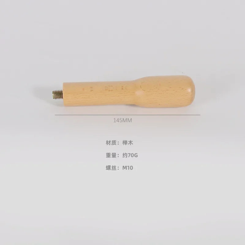 Coffee Solid Wooden Handle M10, Filter Holder Espresso Coffee Machine Tools Accessories For Barista Home