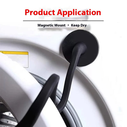 Flexible Washer & Dryer Door Prop — Black or White