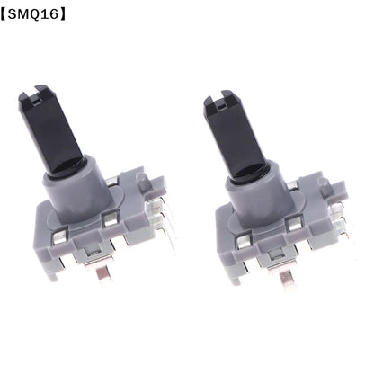 2Pcs EC16 Rotary Encoder 3Pins 360 Degree Infinite Rotation Gear Selection Controller Washing Machine Microwave AccessoriesSMQ