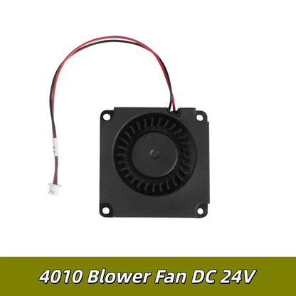 Creality Ender 3 V3 SE Fans,4010 Blower Fan DC 24V 2510 Axial Cooling Fan Hotend Heat Sink Fan for Ender 3 V3 SE/KE