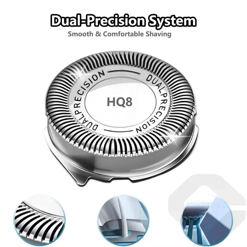 HQ8 Replacement Shaver Heads Compatible with Philips AT830/875 PT830 PT870 PT877 PT920 for PT720 PT725 PT730 AT810/811 AT725 Efficient Shave