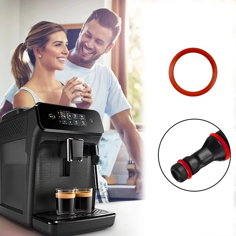 15pcs Seal Kit Silicone Gasket O-Ring For Saeco Gaggia Spidem Coffee Machine Brewing Group Spout Connector Kitchen Accessories
