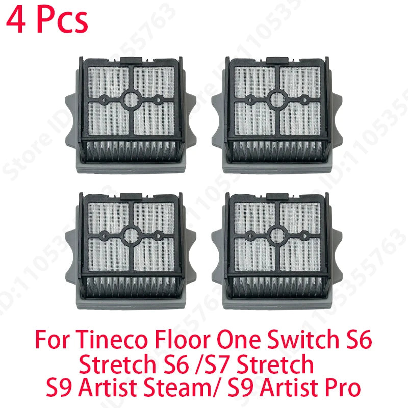 For Tineco Floor One Switch S6/Stretch S6 /S7 Stretch/ S9 Artist Steam/ S9 Artist Pro Wet Dry Vacuum Cleaner Roller Brush Filter