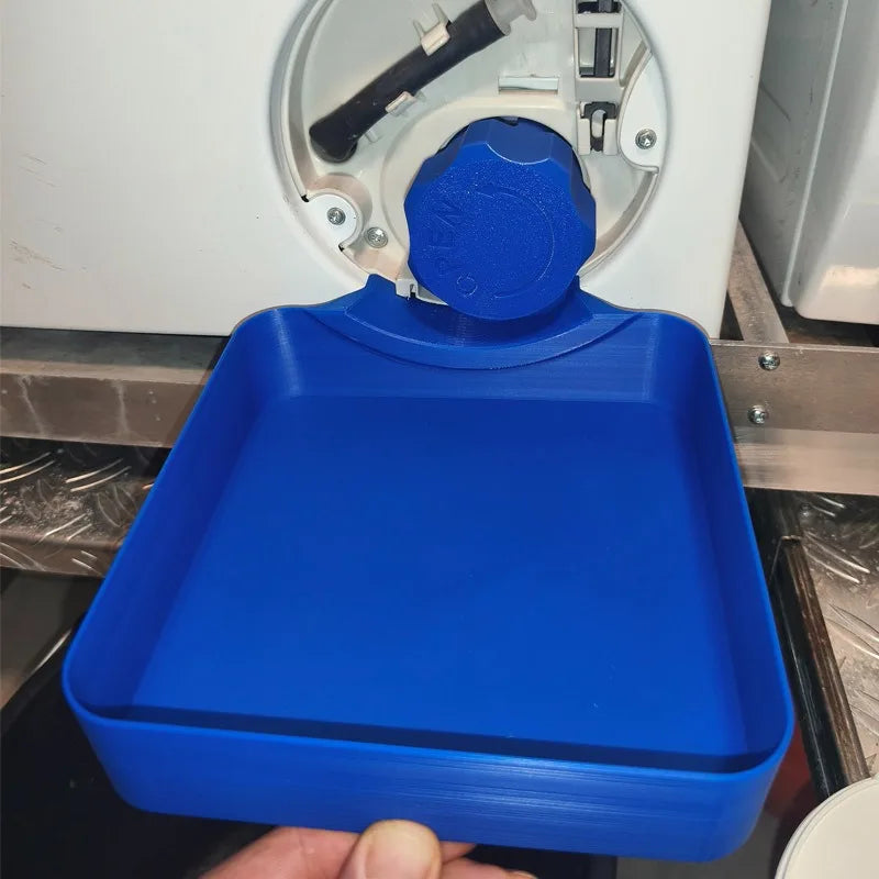 Washing Machine Drain Funnel - Used to Clean the Drip Tray of the Fluff Filter, Preventing Water Leakage in the Laundry Room