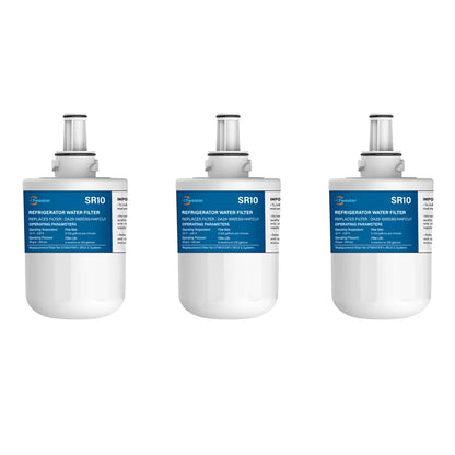 Replacement Refrigerator Water Filter Compatible with Samsung DA29 / 00003G / DA29-00003B / DA29-00003A / HAFCU1 — 1-6 Pack