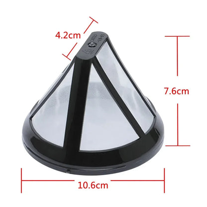 Reusable Coffee Maker Machine Parts Coffee Filter Compatible with Philips HD7431 HD7432 HD7433 HD7434 HD7436